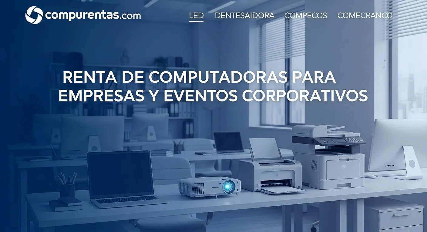 Renta y arrendamiento de Computadoras Para para empresas y oficinas modernas