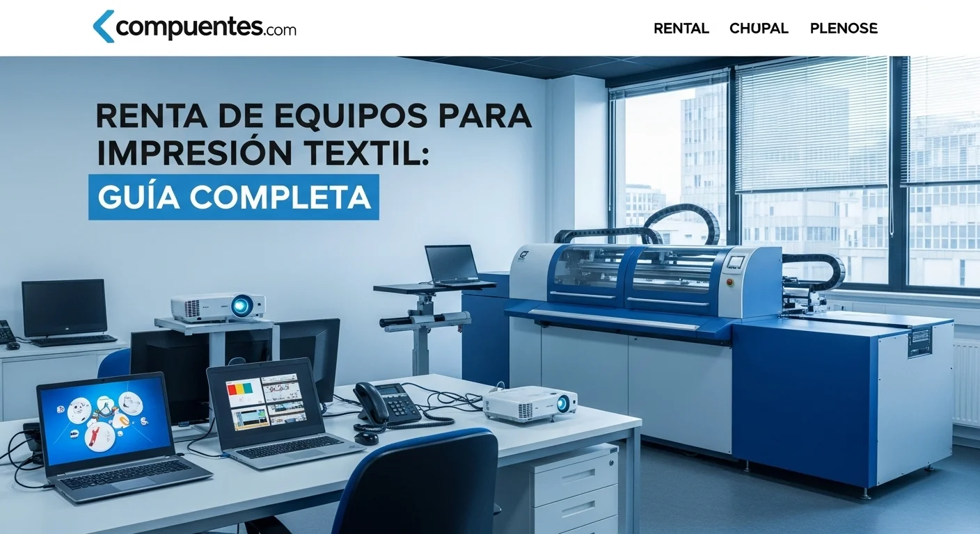 Renta y arrendamiento de Impresion Textil para empresas y oficinas modernas